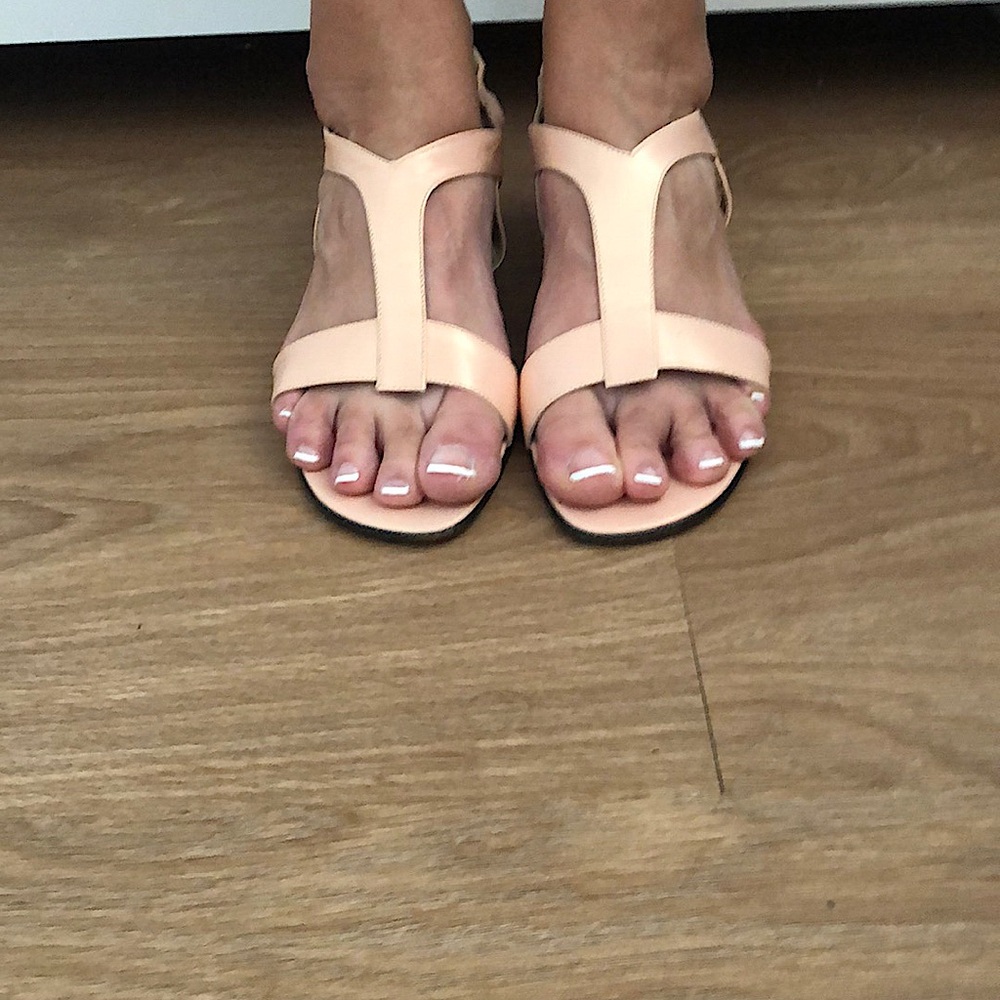 Nordstrom Rose Leather Sandals